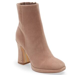 NIB Womens Sam Edelman Jaye Boots in Cashmere Suede 7.5
